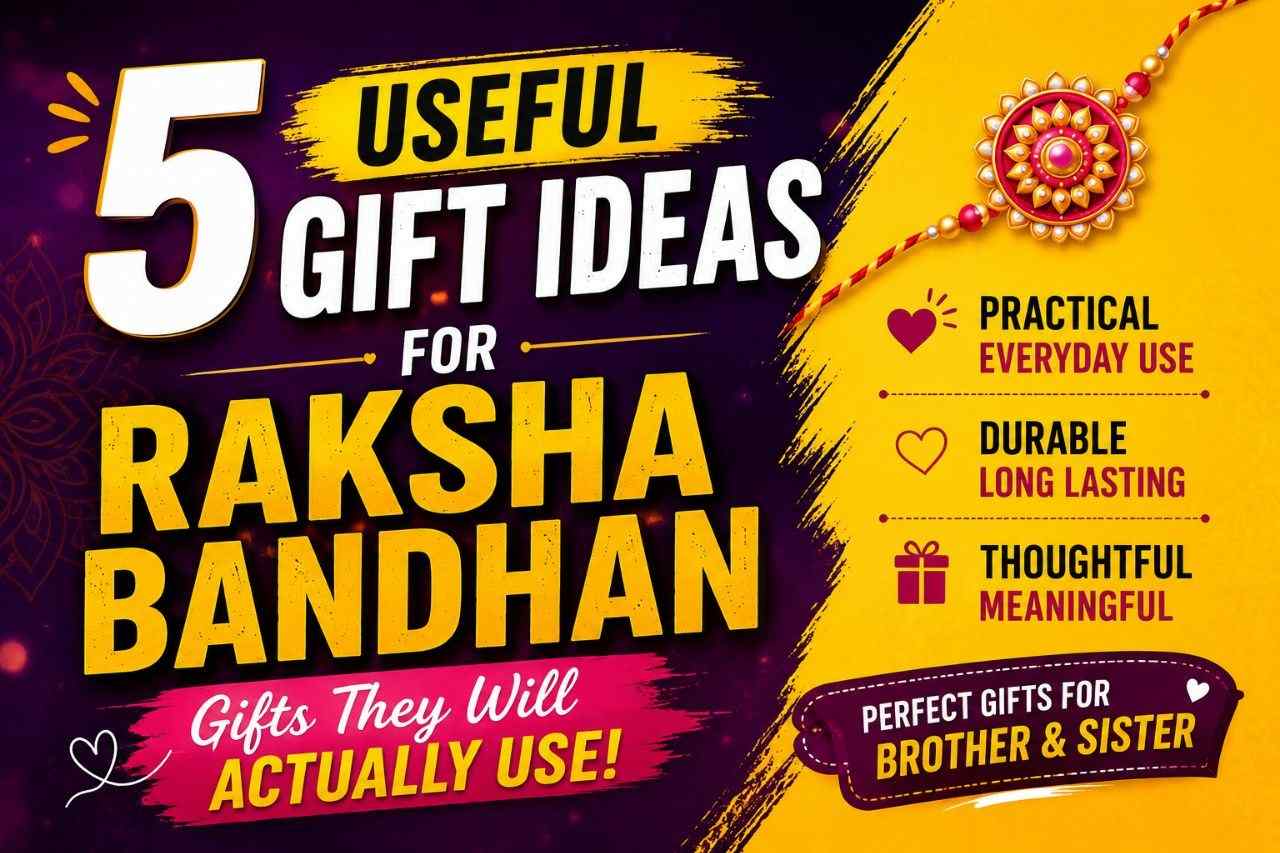 5 useful gift ideas raksha bandhan for sisters and brothers